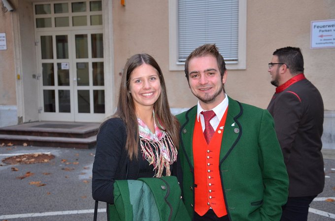 Übergabe Erntekrone Landesregierung